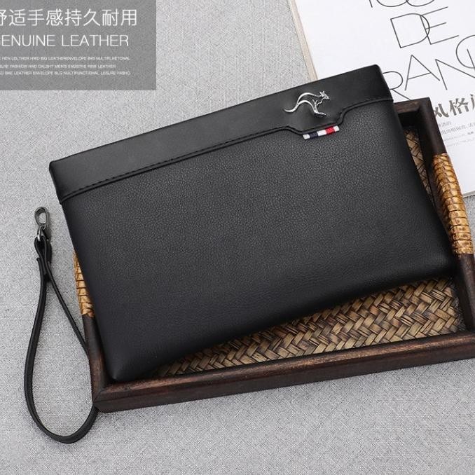 hand bag nyx clucth kulit dompet pria hand wallet