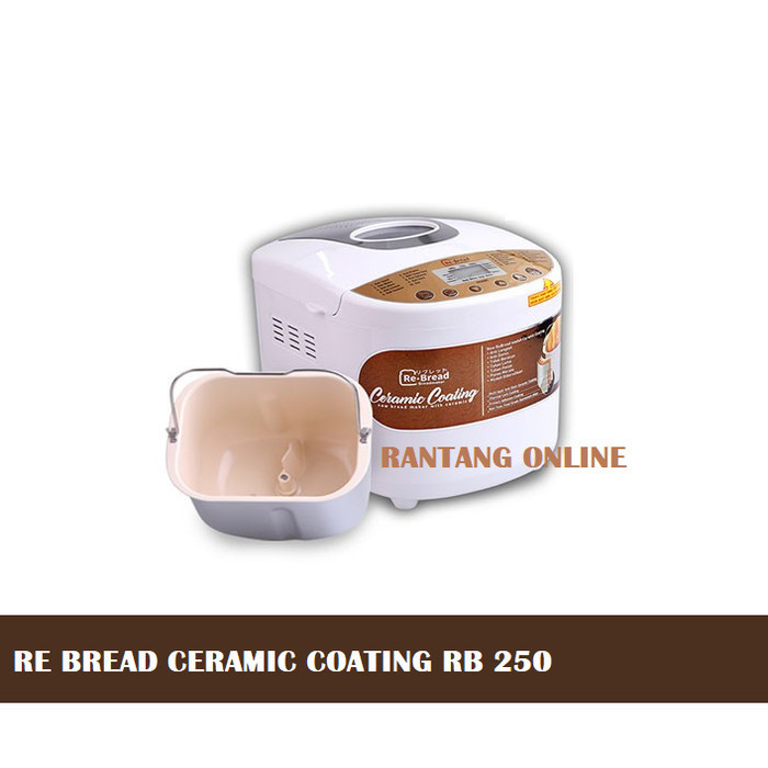 Rebread Bread Maker Ceramic Coating Rb 250 Mesin Pembuat Roti