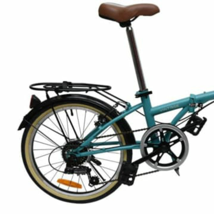 Fingard Sepeda Lipat Vintage 20 Inci Hijau