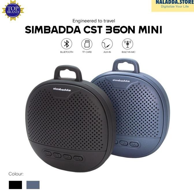 Simbadda Cst 360N Mini - Portable Bluetooth Speaker Fagenor
