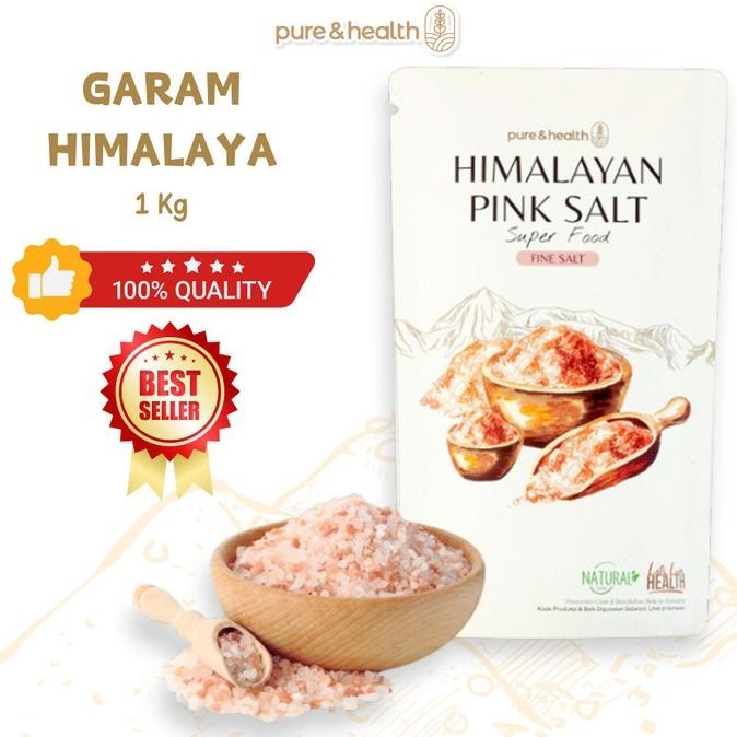 

Garam Himalaya 1 Kg Pink Himsalt Original Premium Natural Super Food