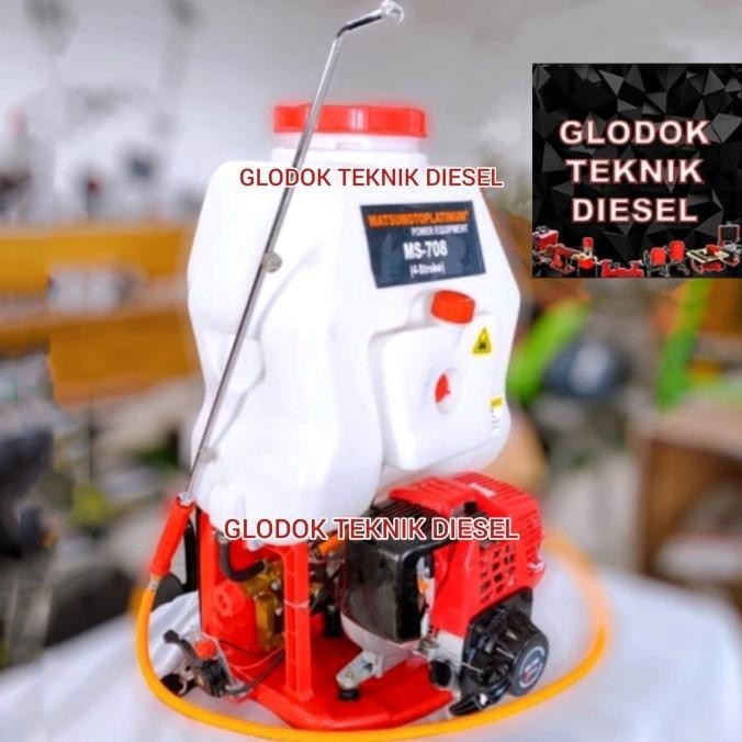 Power Sprayer Mist Knapsack Matsumoto Ms 708 Mesin Pembasmi Hama