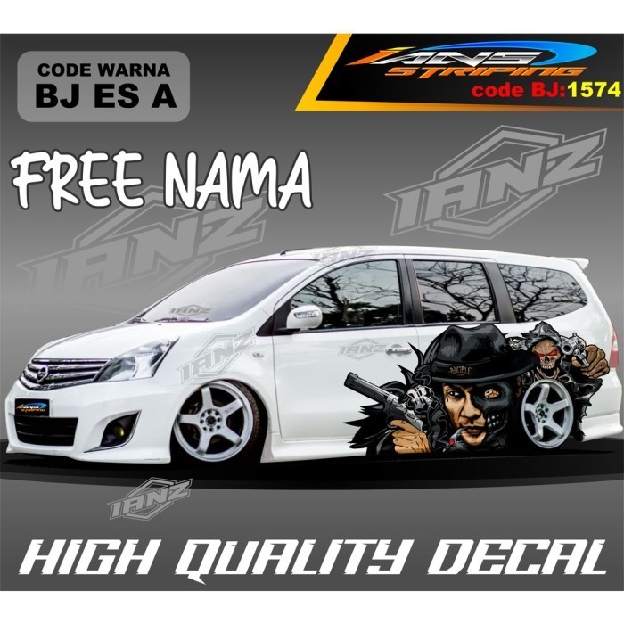 Stiker Mobil Grand Livina / Stiker Mobil Terios Xpander New Desain /