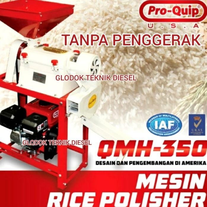 Mesin Giling Padi / Rice Polisher / Huller Padi Tanpa Penggerak
