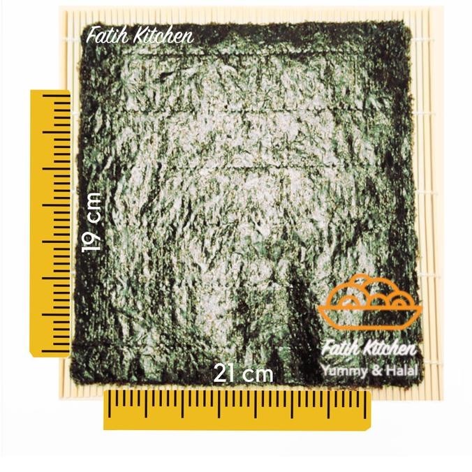 

Sakao Nori Sushi Spesial 50 lembar Halal MUI - Seaweed Rumput Laut WS04