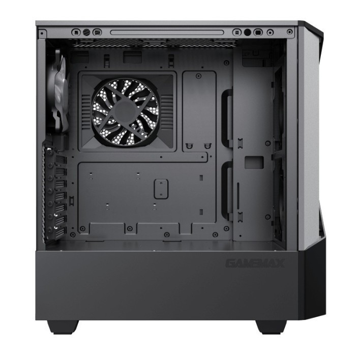 Pc Case Gamemax Contac Coc Black Grey E-Atx Tempered Glass