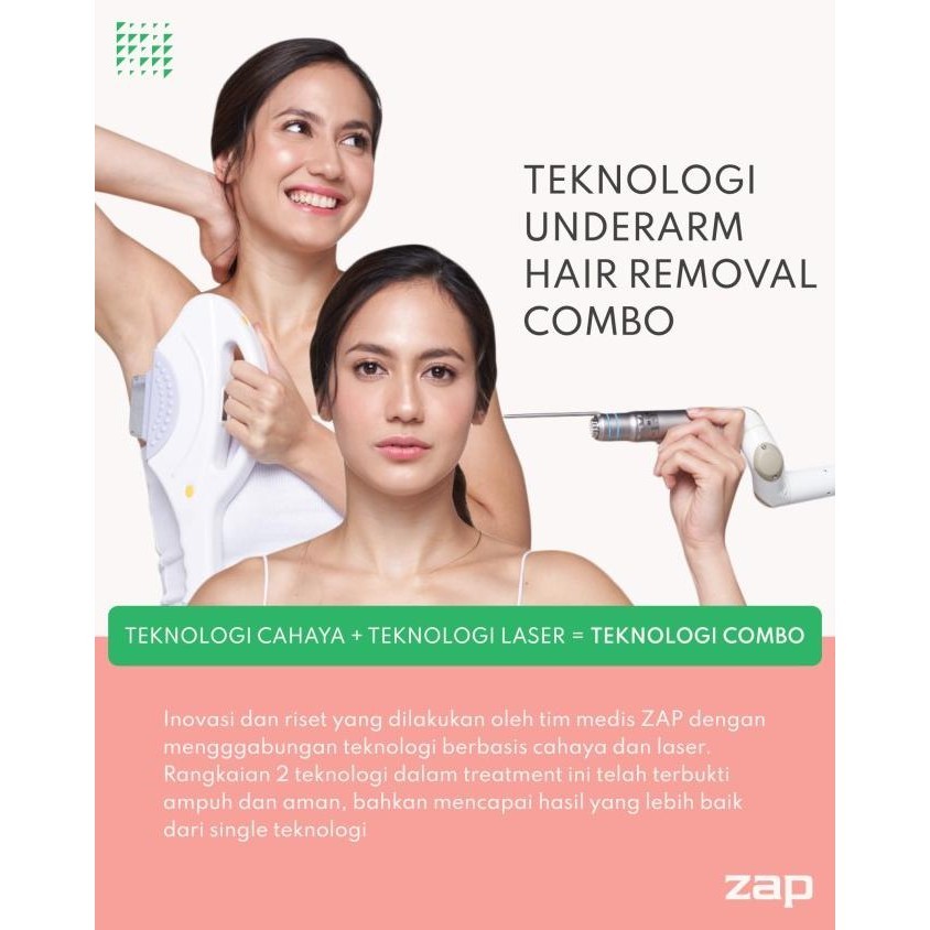 Zap Clinic Underarm Hair Removal Combo