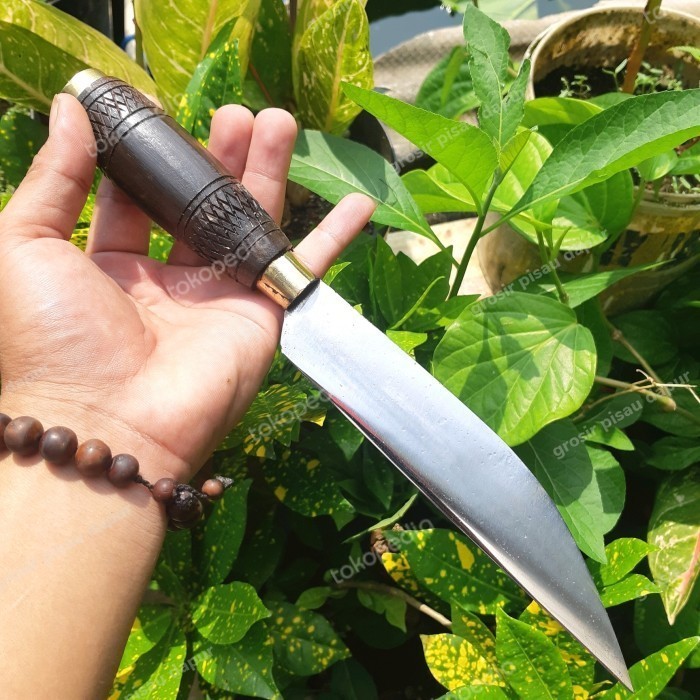 PISAU DAPUR SEMBELIH DAGING CAP GARPU LOKAL BAJA SUPER TAJAM MURAH TBK