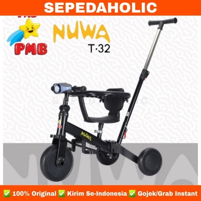 Balance Bike 3 In 1 Pmb Nuwa T32 T 32 Sepeda Keseimbangan Anak Dorong