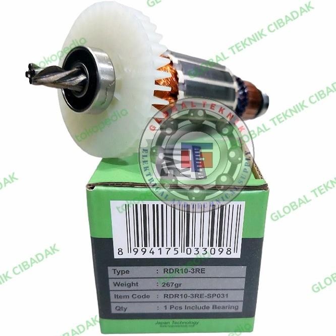 Armature Mesin Bor Ryu Rdr10-3Re Angker Mesin Bor 10 Mm Ryu