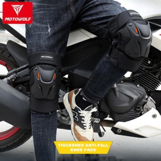 Motowolf Knee Pad Elbow Pad Motor Kneepad Futsal Deker Protector