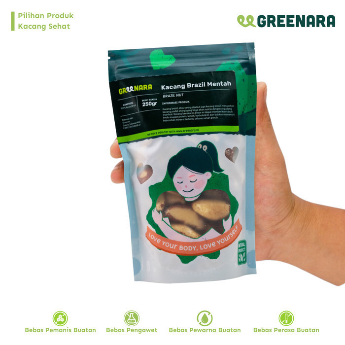 

Andan Kacang Brazil Mentah 250Gr / Brazil Nuts