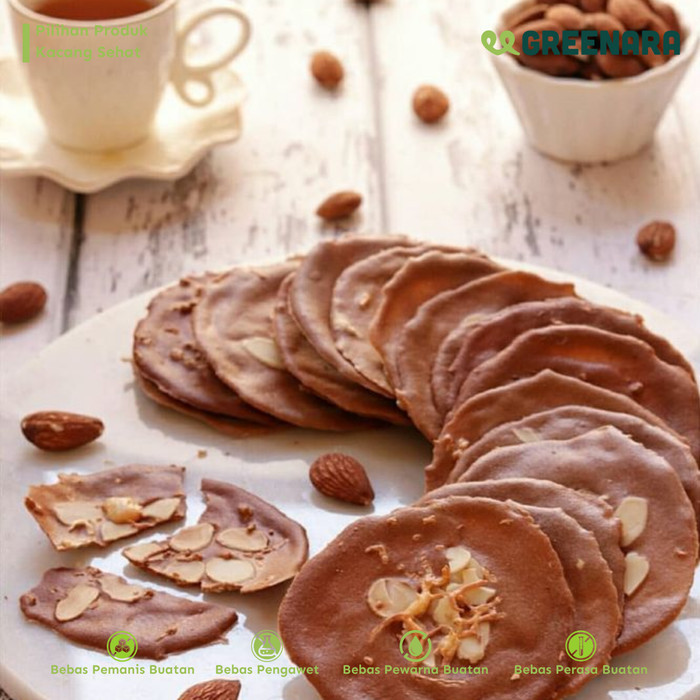 

Andan Greenara Roasted Almond 500Gr / Kacang Almond Panggang