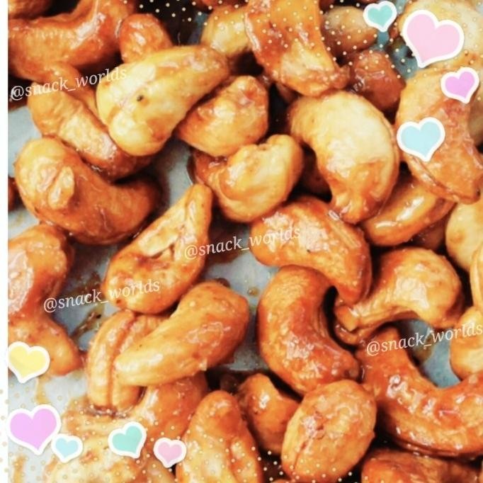 

500Gram (1/2Kg) Kacang Mede Goreng Madu ( Mete ) Murah Harga Grosir