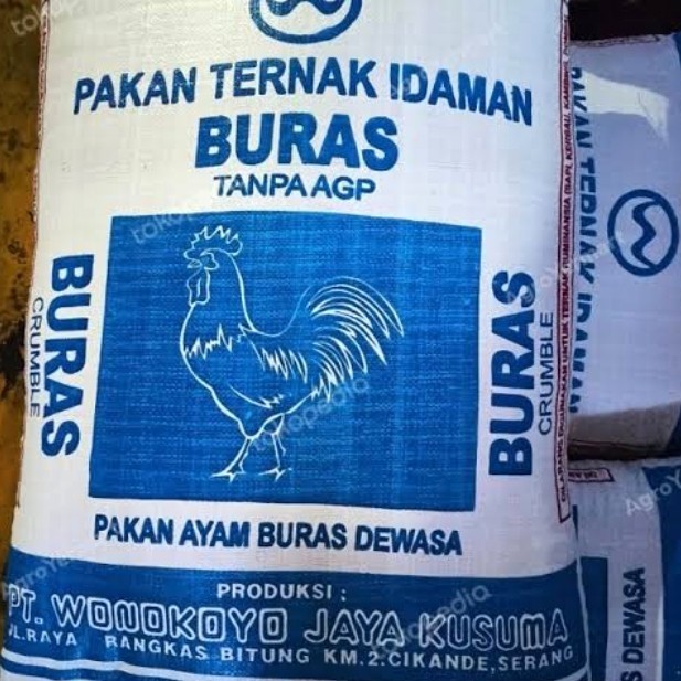 Pakan Ayam Pedaging Buras Wonokoyo 1Sak(50Kg)