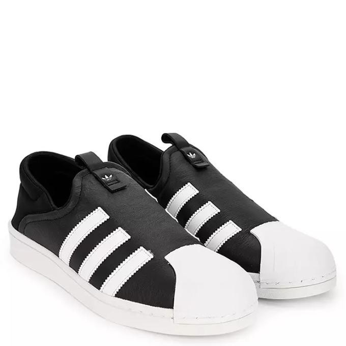 Adidas Superstar Slip On Core Black White Original Authentic