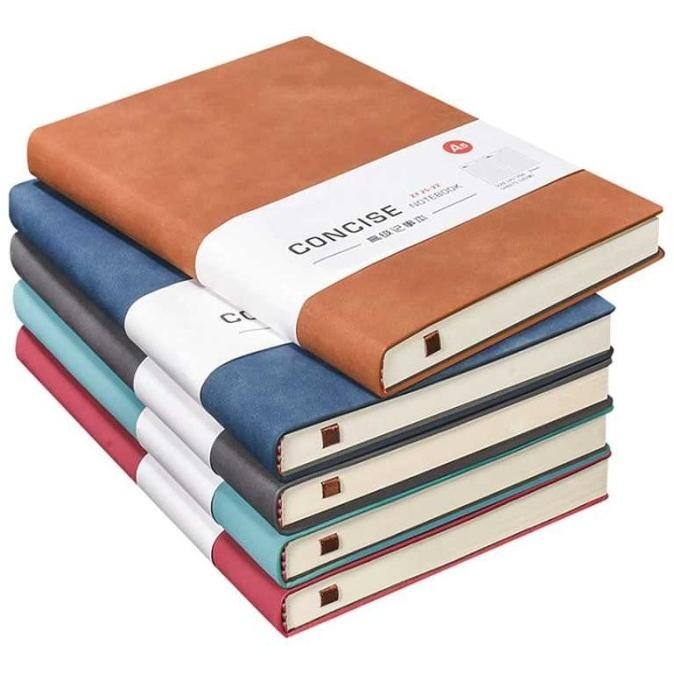 

Buku Catatan Jurnal Harian Notebook Bisnis Kulit Size A5 - 100 Lembar