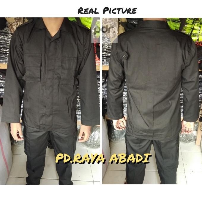 Seragam Pdl Hitam / Seragam Pdl / Seragam Satpam / Seragam Security
