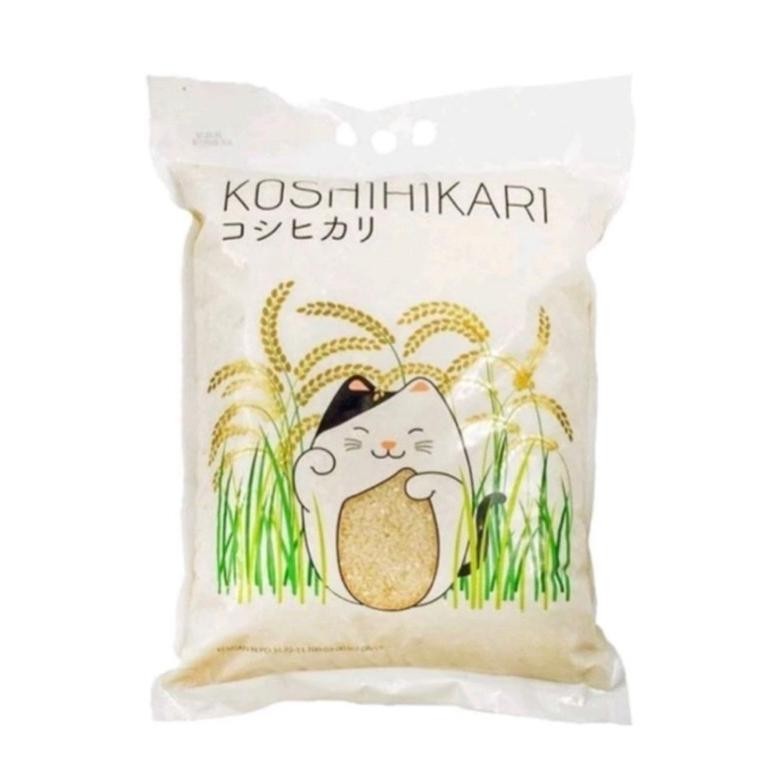

KOSHIHIKARI BERAS JEPANG 5KG BERAS SUSHI 5KG BERAS BENTO ONIGIRI Pasti Baru EXP 2025 bulan 02 BS81