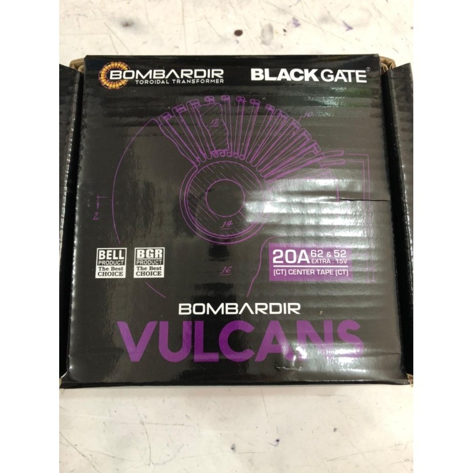 TRAFO DONAT 20A 62V CT VULCAN BOMBARDIR TRAVO TOROID VULCANS BOMBARDIR