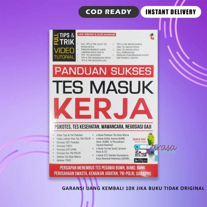 Buku Psikotes Kerja Panduan Sukses Tes Masuk Kerja