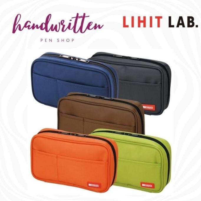 

LIHIT LAB A-7551 Book Style Pen Case Single Zipper/ Tempat Pensil