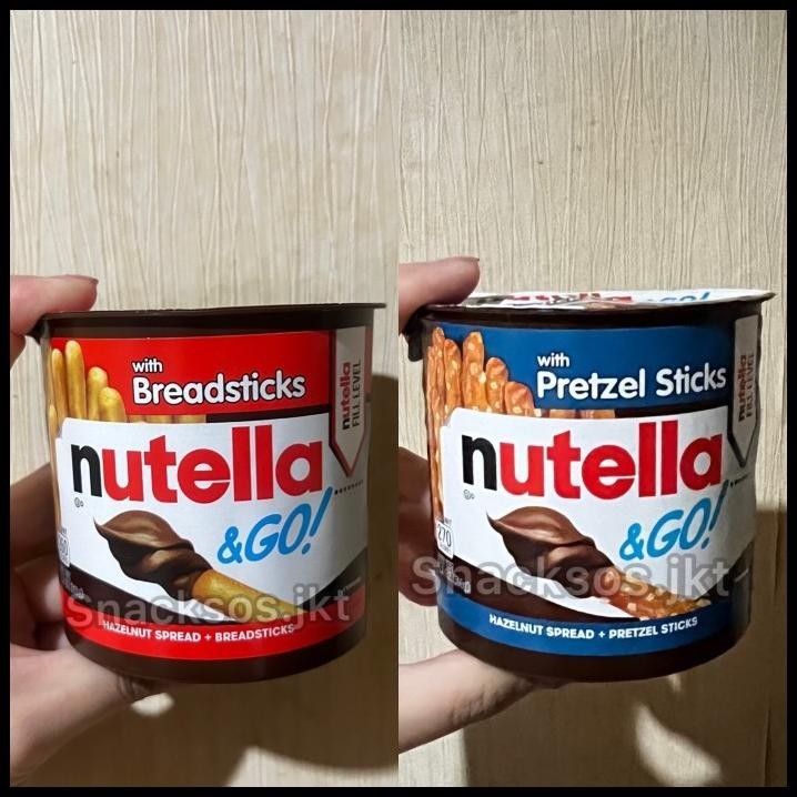 

Nutella & Go With Breadsticks- Nutella Go Hazelnut Nyam Nyam Biskuit