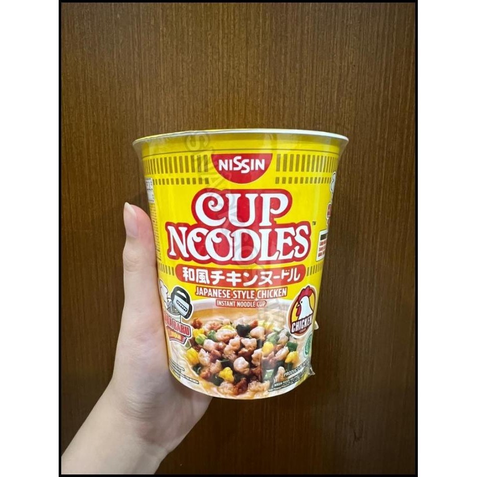 

Nissin Cup Noodles Japanese Style Beef / Kaldu Ayam Chicken Ala Jepang