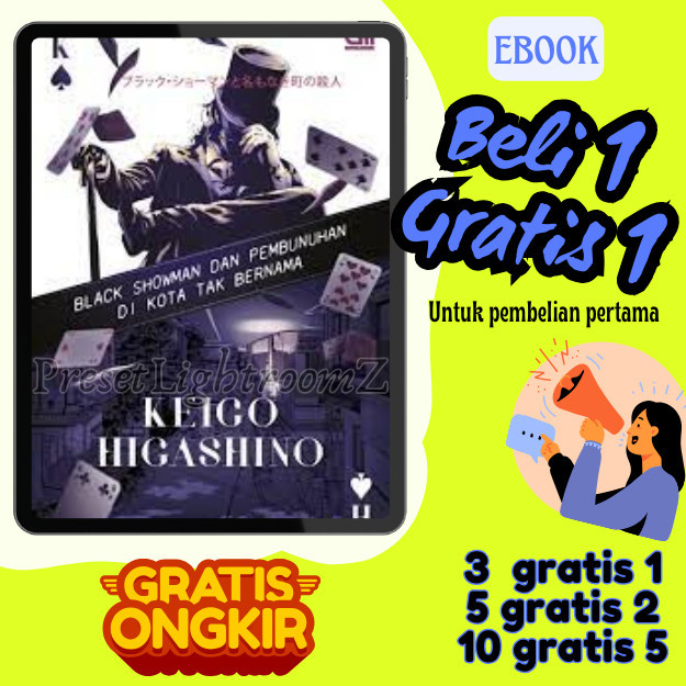 

IND0602 Black Showman Dan Pembunuhan Di Kota Tak Bernama Book By Keigo Higashino BEST SELLER (Bahasa Indonesia) Pdf- Revisi