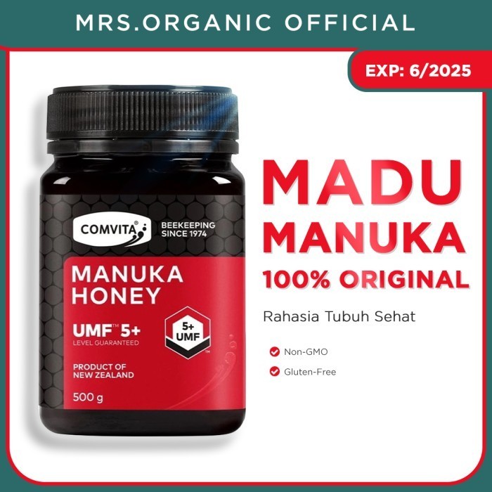 

Comvita Manuka Honey Umf 5+ 500 Gr - Madu Ala Murni New Zealand