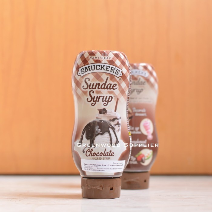 

Brom Smuckers Sundae Syrup Chocolate / Coklat - 567G