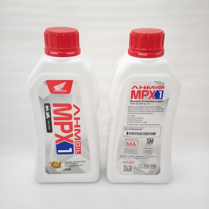 monggo] Motor Cub - Oli Honda MPX1 MPX 1 0,8 / 0.8 liter