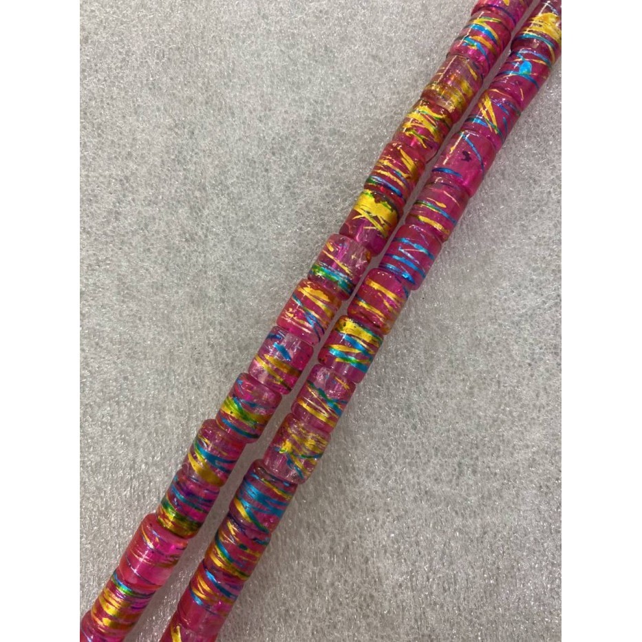 

#####] PLASTIC BEADS SILINDER 6MM