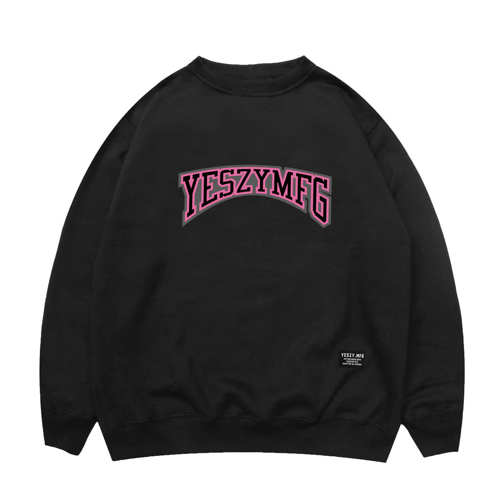 YESZY.MFG Crewneck Black Infinity