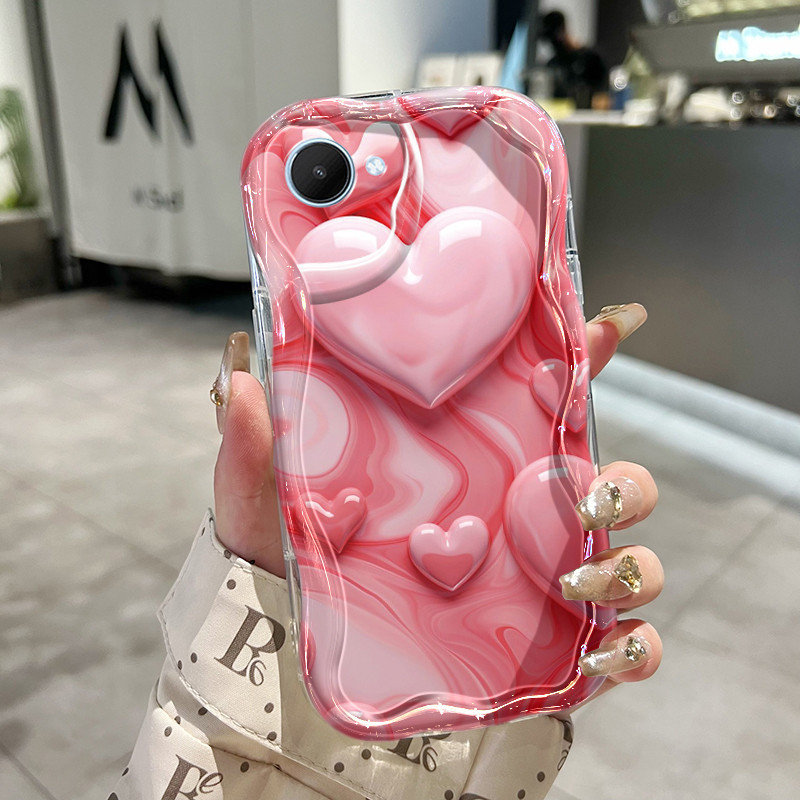 Casing Hp Untuk Realme C30 Realme C30s Realme Narzo 50i Prime Case hp pelindung ponsel kasing love c