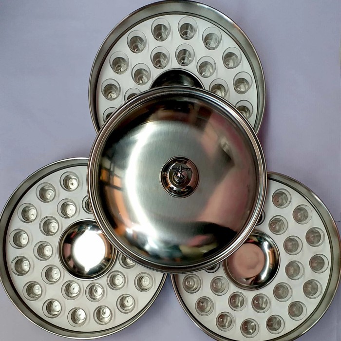 Paket Tutup Nampan Perjamuan Kudus / Tutup 1 Nampan 3 / Full Stainless