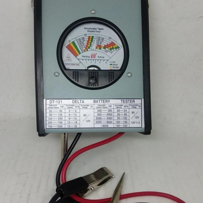 Tester Accu Motor Mobil - Baterai Tester Aki - Alat Tes Accu