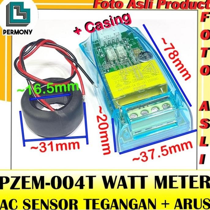 PZEM-004T WATT METER SENSOR AC CURRENT VOLTAGE PZEM004T ENERGY PZEM00