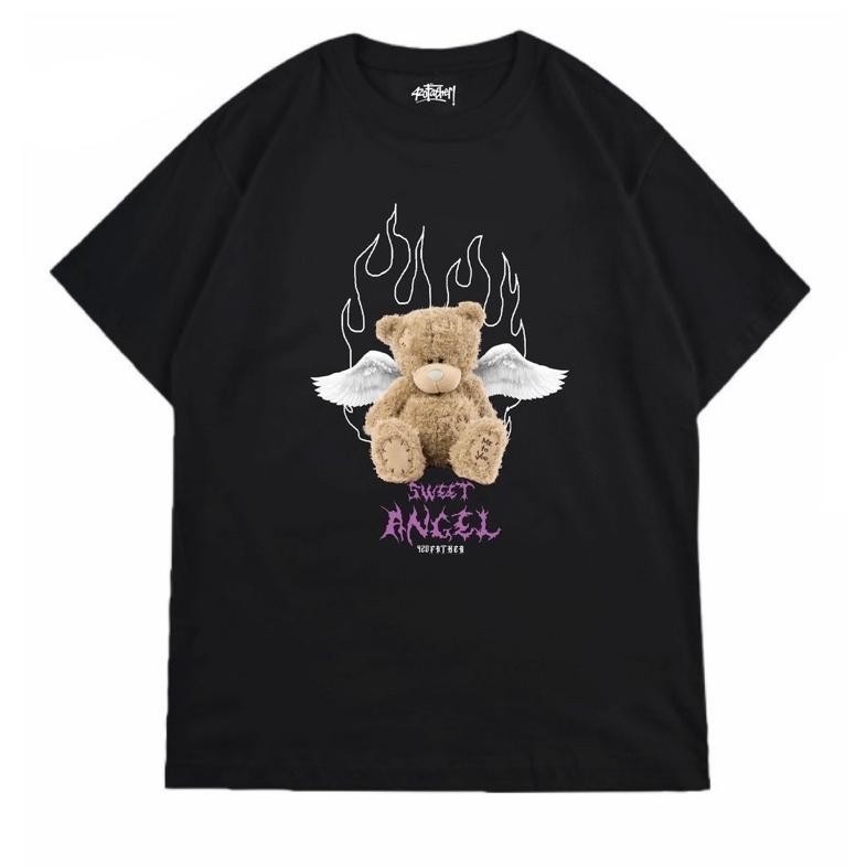 Terbaru Kaos 420Father Baju Angel Bear X Pa5030 -1E Premium Terbaik