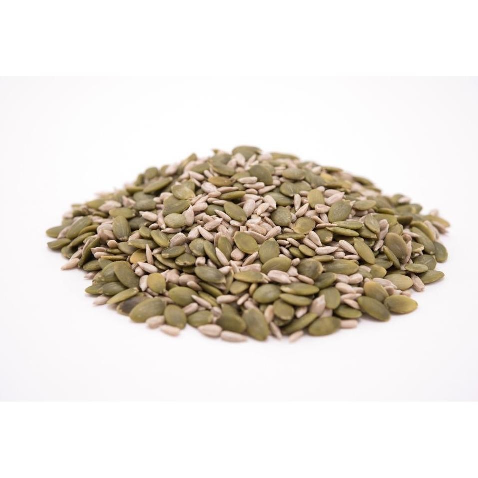 

BN 500gr Mix Biji Labu / Pumpkin Seeds & Biji Bunga Matahari / Sunflower Seeds - Kupas - Mentah TERLARIS