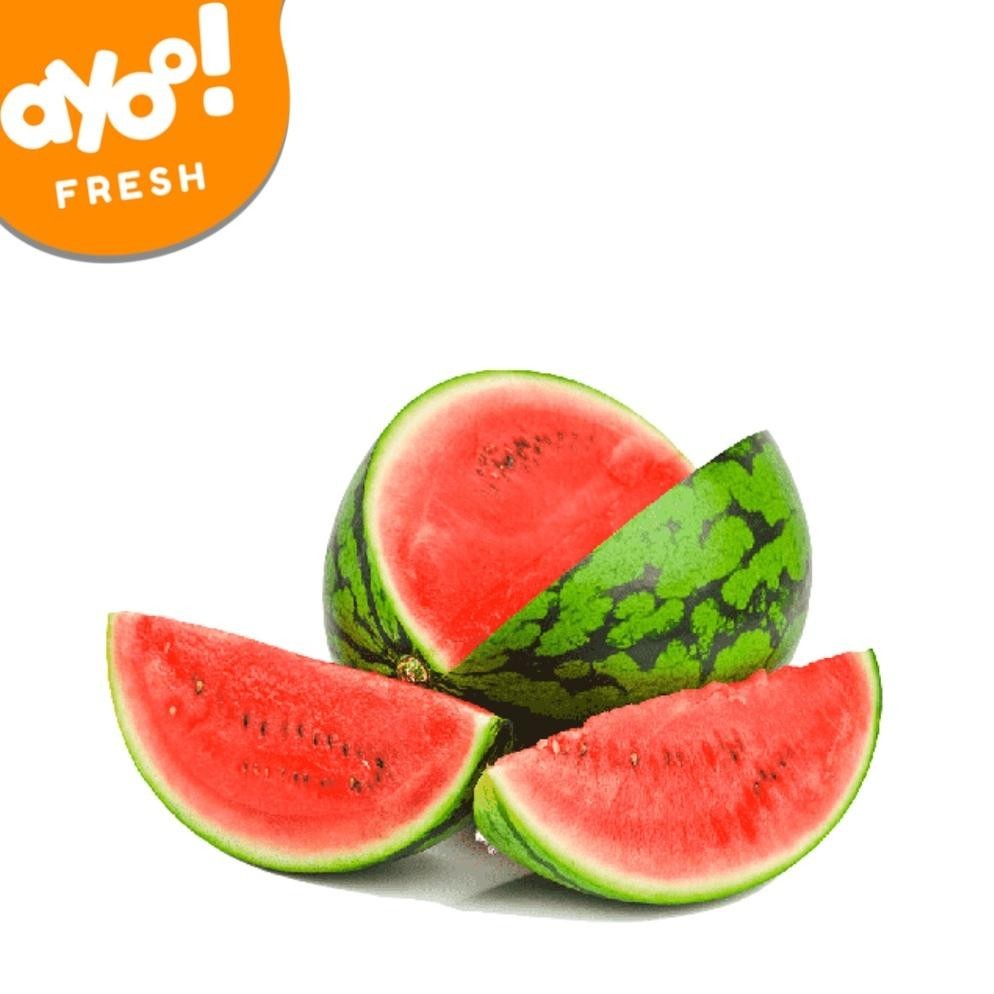 

BN Semangka Merah Seed Less Large 3,6 - 4,3 Kg Per Buah TERLARIS