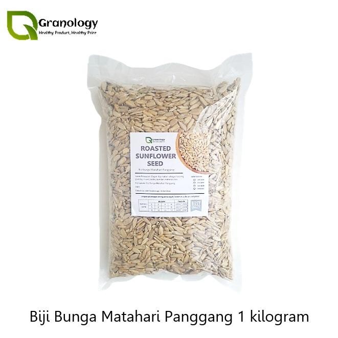 

BN Roasted Sunflower Seed / Biji Bunga Matahari Oven (1 Kilogram) by Granology TERLARIS