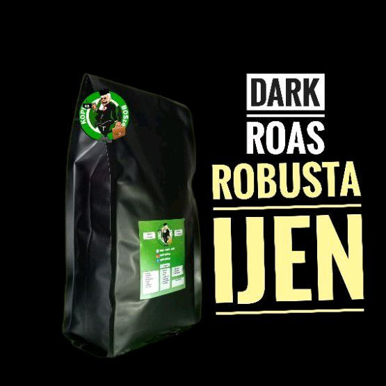 

Dark Roast Kopi Robusta IJEN 1Kg Grade1 Basic Blend/Espresso/Kopi Susu/Vietnam Drip/Tubruk Kopi Giling/Kopi Bubuk/Kopi Biji/Kopi Sangrai/Kopi Roasted/Kopi Siap Seduh/Kopi Sachet