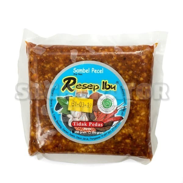 

Bumbu Sambal Sambel Pecel Kacang Tanah Resep Ibu Rasa Tidak Pedas