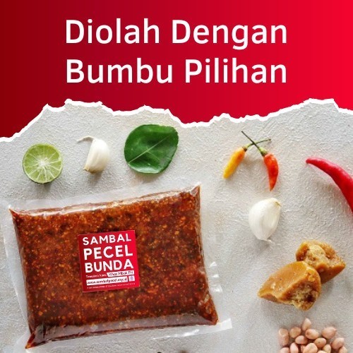 

Sambel Pecel Bunda Khas Mbak Pri - 500 Gram - Pedas Sedang