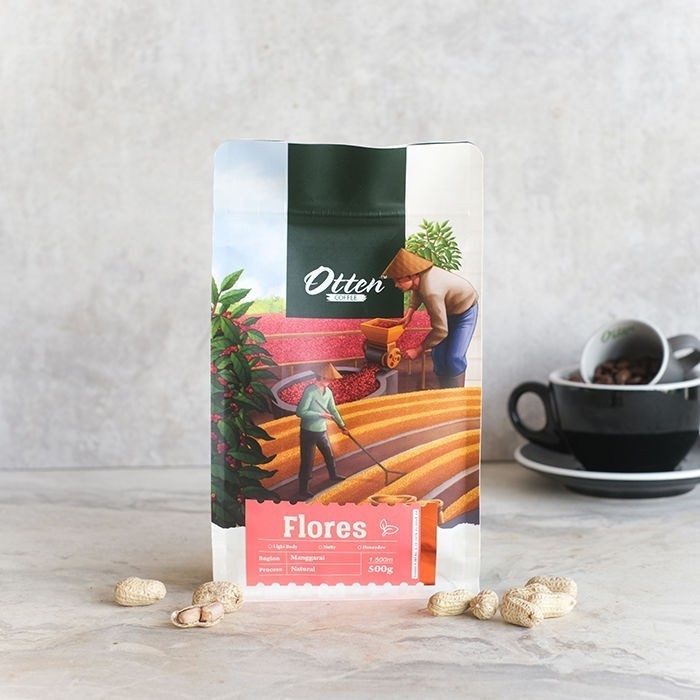 

Kopi Arabica Flores Manggarai Natural Process 500G - Coffee