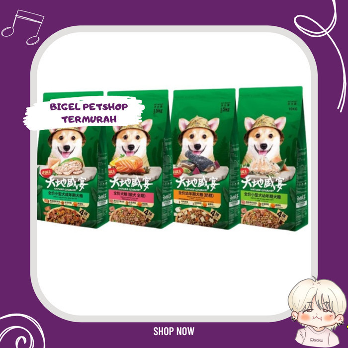 Grosir Nature Gourmet Salmon Beautyfying 1.5Kg / Nature Gourmet Puppy