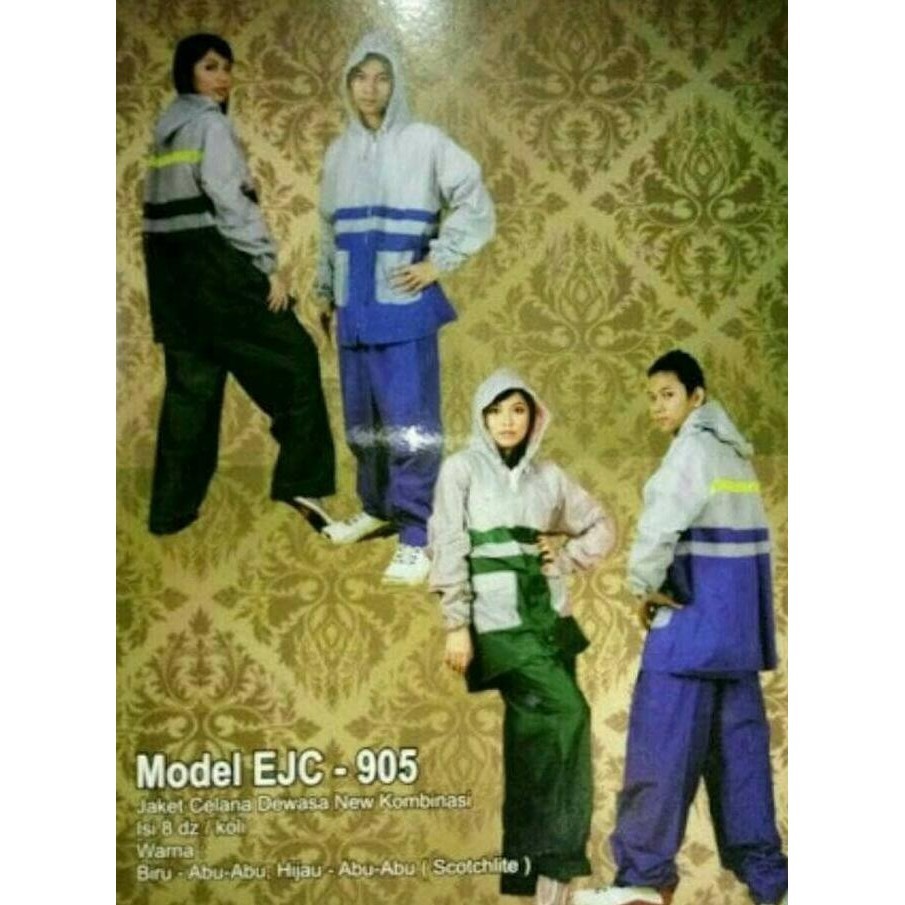 Jas Hujan Setelan Dewasa Elmondo