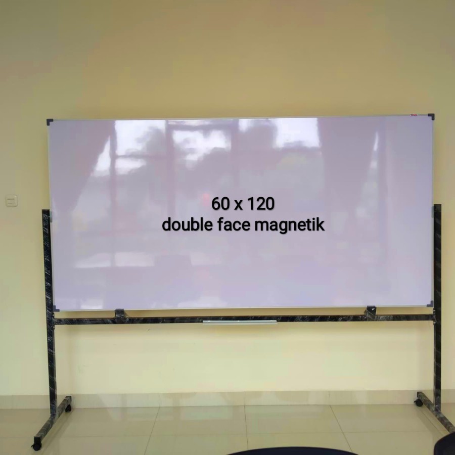 

whiteboard double face 60 x 120 cm magnetik