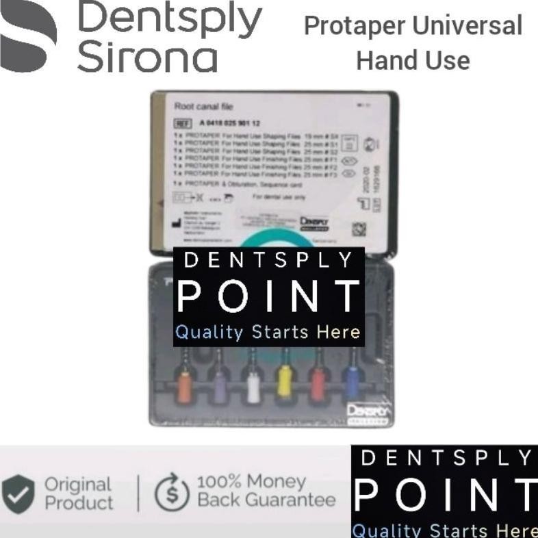 GH ORIGINAL Dentsply Dental Protaper Universal Hand Use TERLARIS